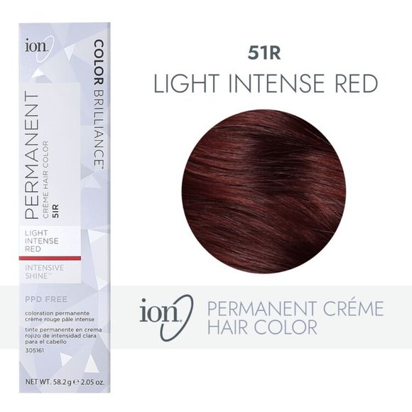 Bundle of 4 Ion Light Intense Red Hair color - Picture 2 of 15